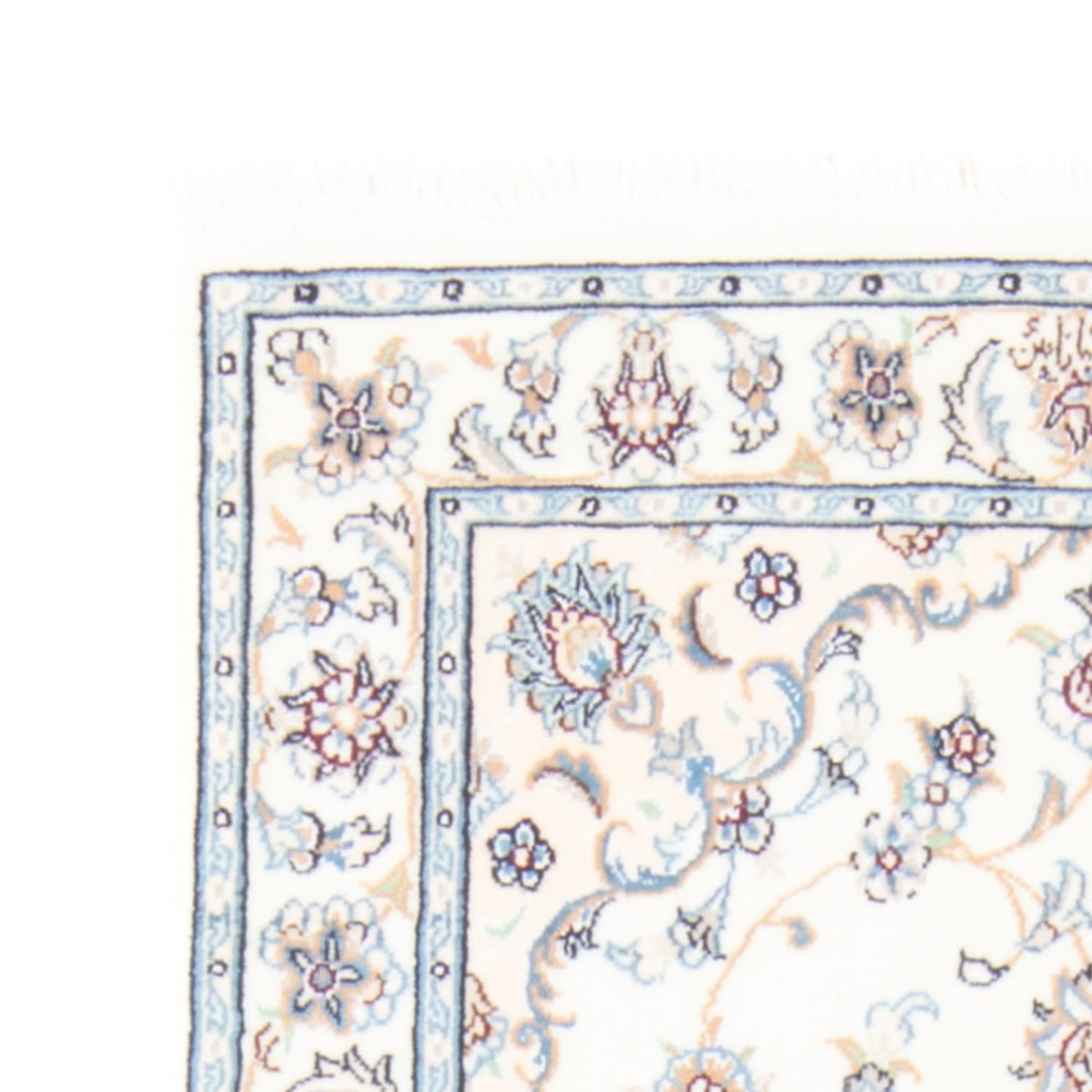 Tappeto corsia Tappeto Persero - Nain - Reale - 206 x 79 cm - crema