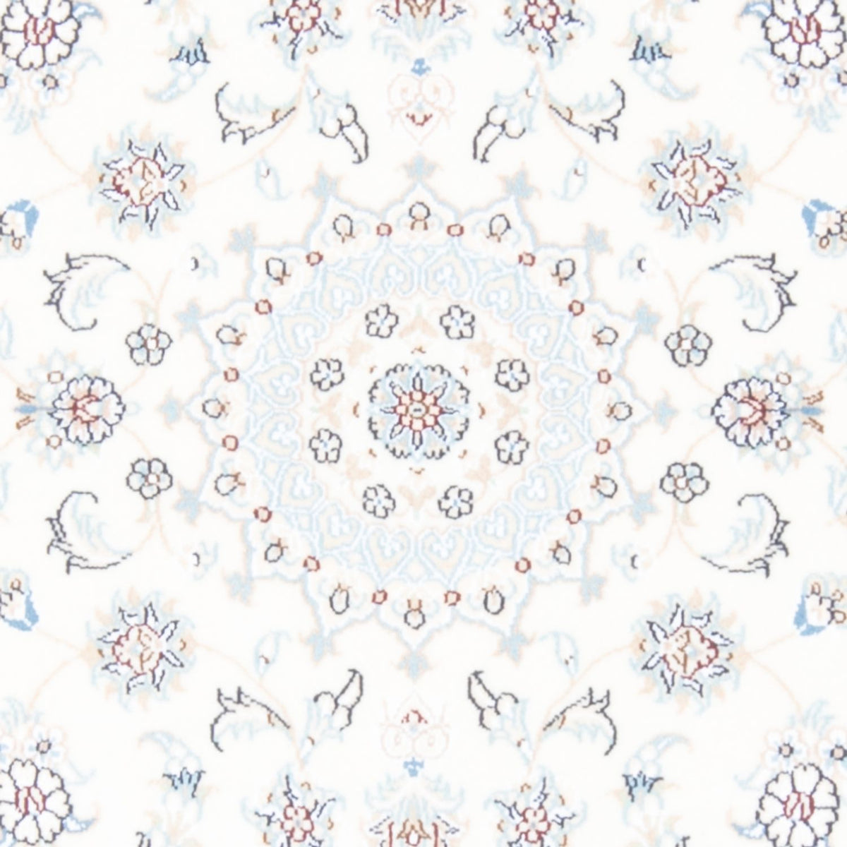 Tappeto corsia Tappeto Persero - Nain - Reale - 200 x 80 cm - crema