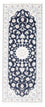 Tappeto corsia Tappeto Persero - Nain - Reale - 198 x 81 cm - blu scuro