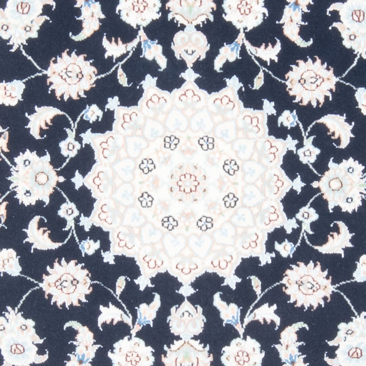 Tappeto corsia Tappeto Persero - Nain - Reale - 198 x 81 cm - blu scuro