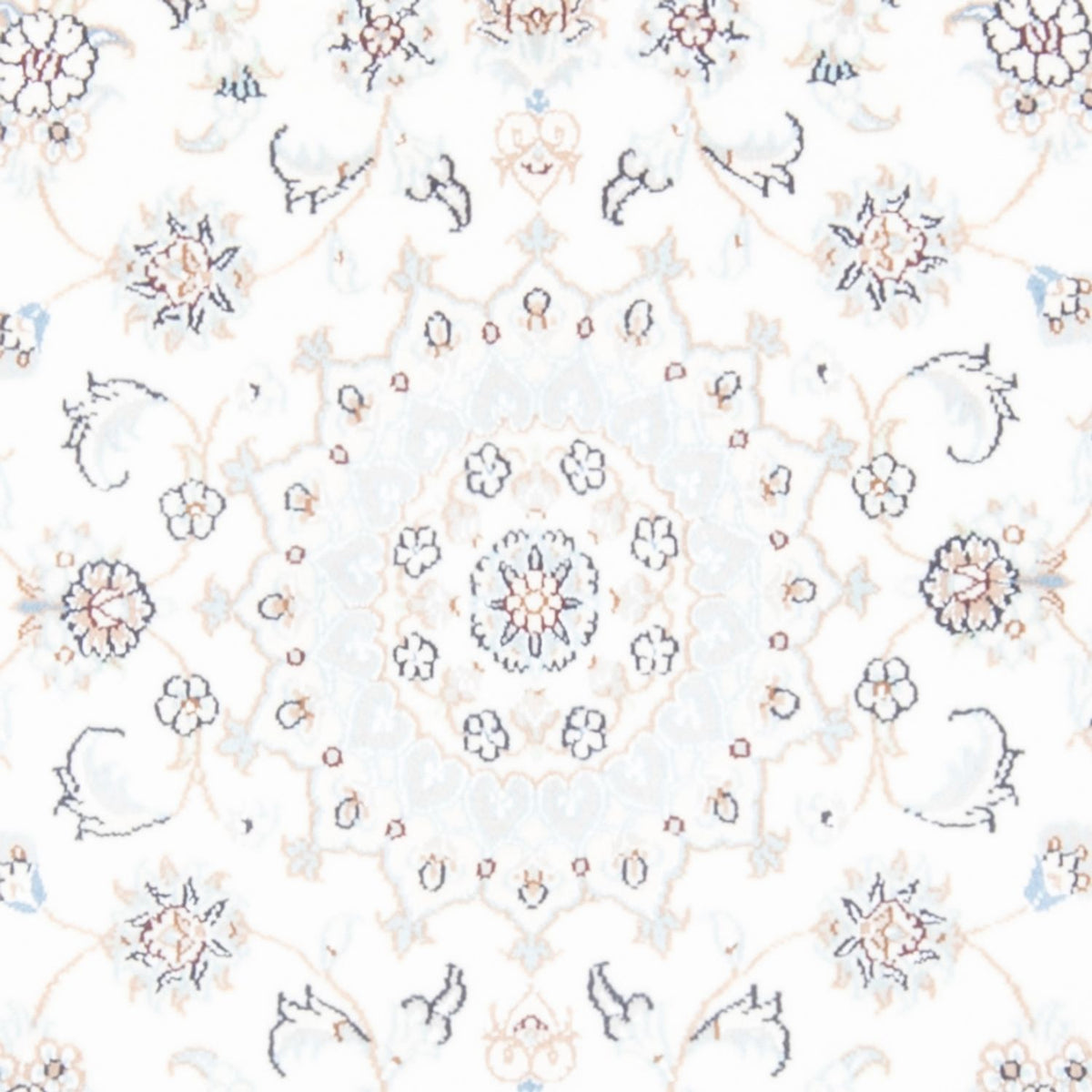 Tappeto corsia Tappeto Persero - Nain - Reale - 198 x 80 cm - crema