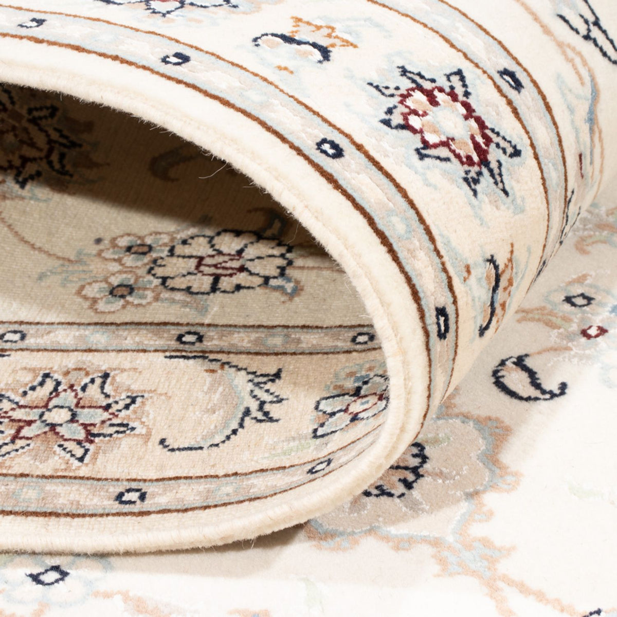 Tappeto corsia Tappeto Persero - Nain - Reale - 198 x 80 cm - crema