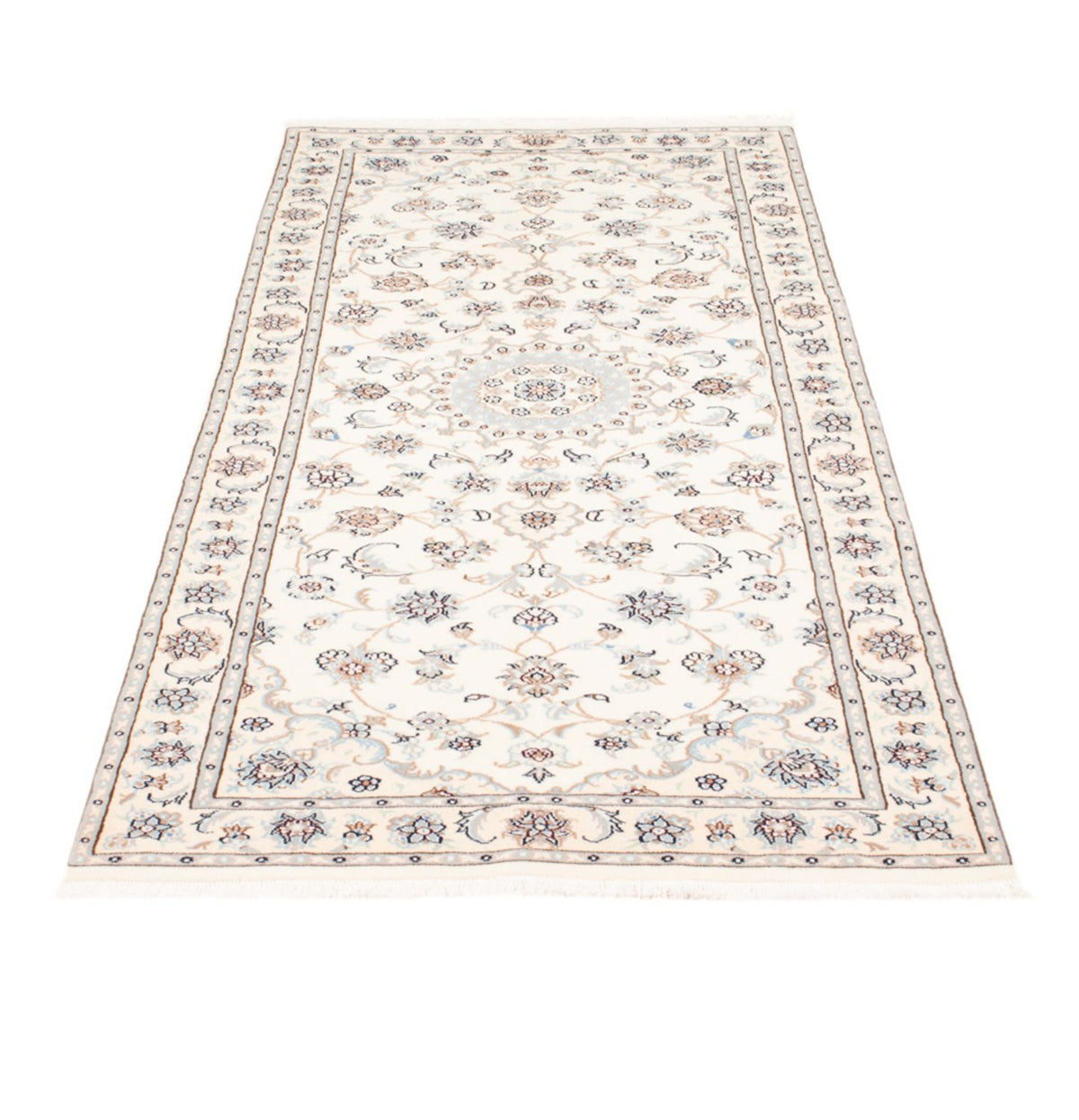Tappeto corsia Tappeto Persero - Nain - Reale - 198 x 80 cm - crema