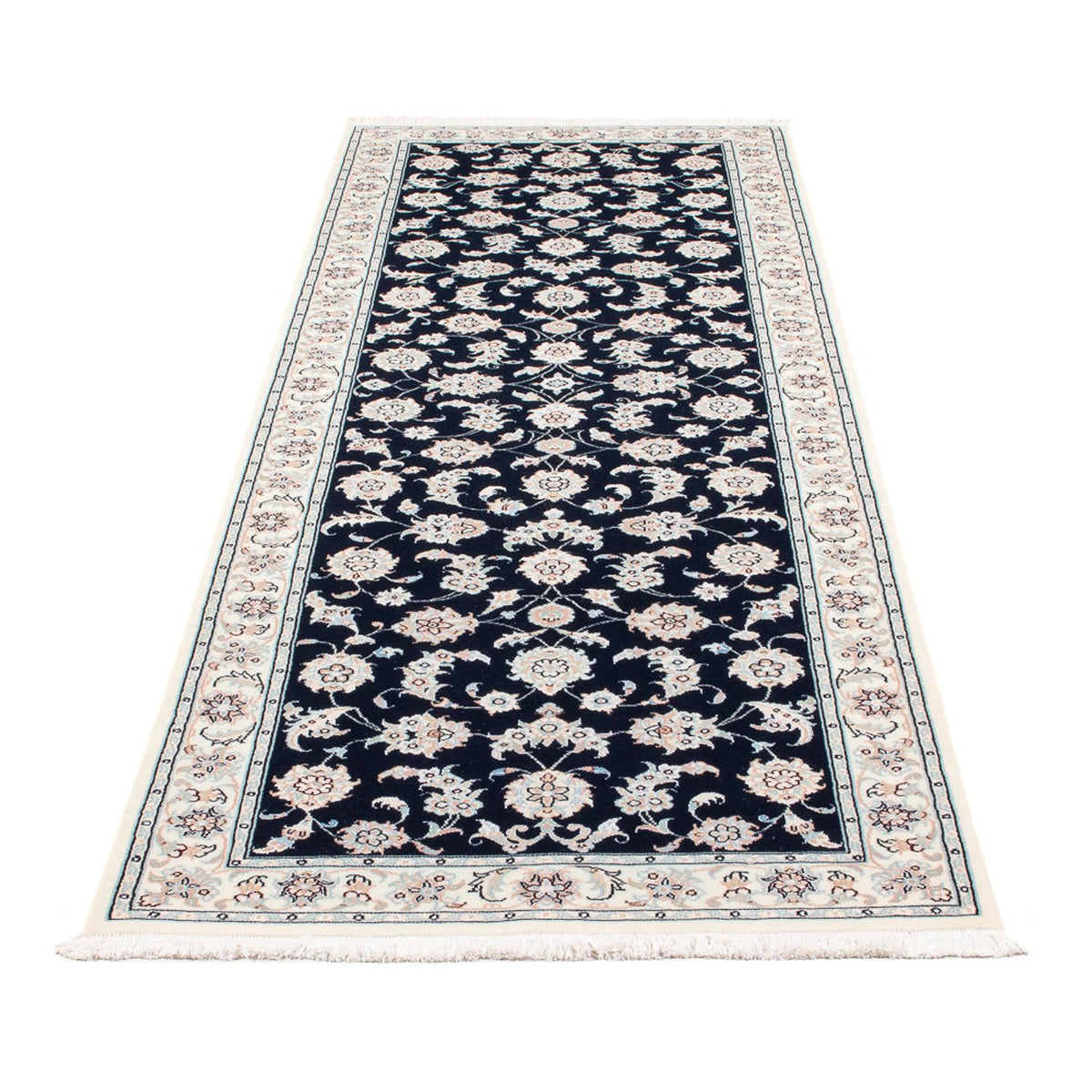 Tappeto corsia Tappeto Persero - Nain - Premio - 248 x 82 cm - blu scuro