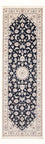 Tappeto corsia Tappeto Persero - Nain - Premio - 241 x 83 cm - blu scuro