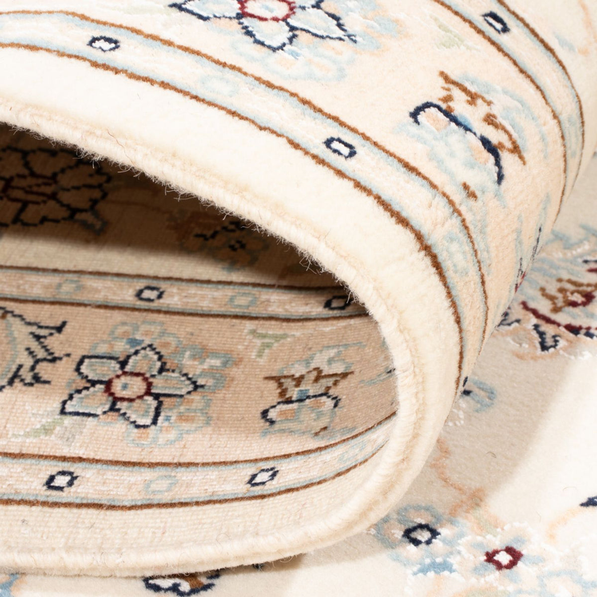 Tappeto corsia Tappeto Persero - Nain - Reale - 212 x 80 cm - crema