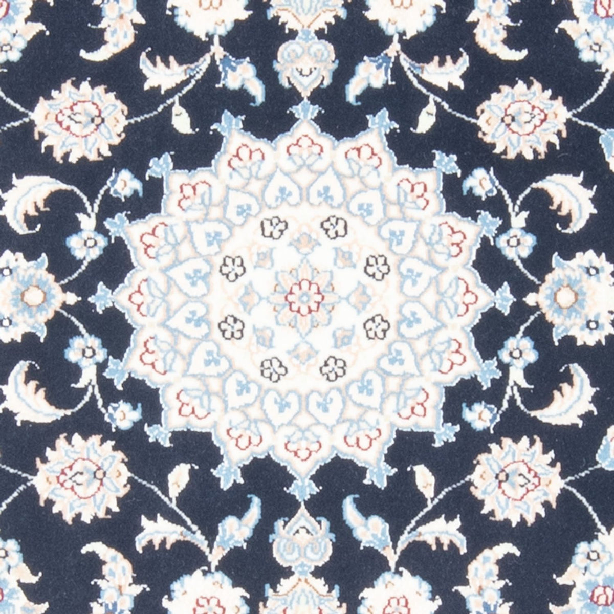 Tappeto corsia Tappeto Persero - Nain - Reale - 194 x 82 cm - blu scuro