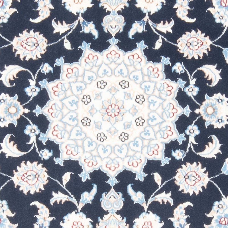 Tappeto corsia Tappeto Persero - Nain - Reale - 194 x 82 cm - blu scuro