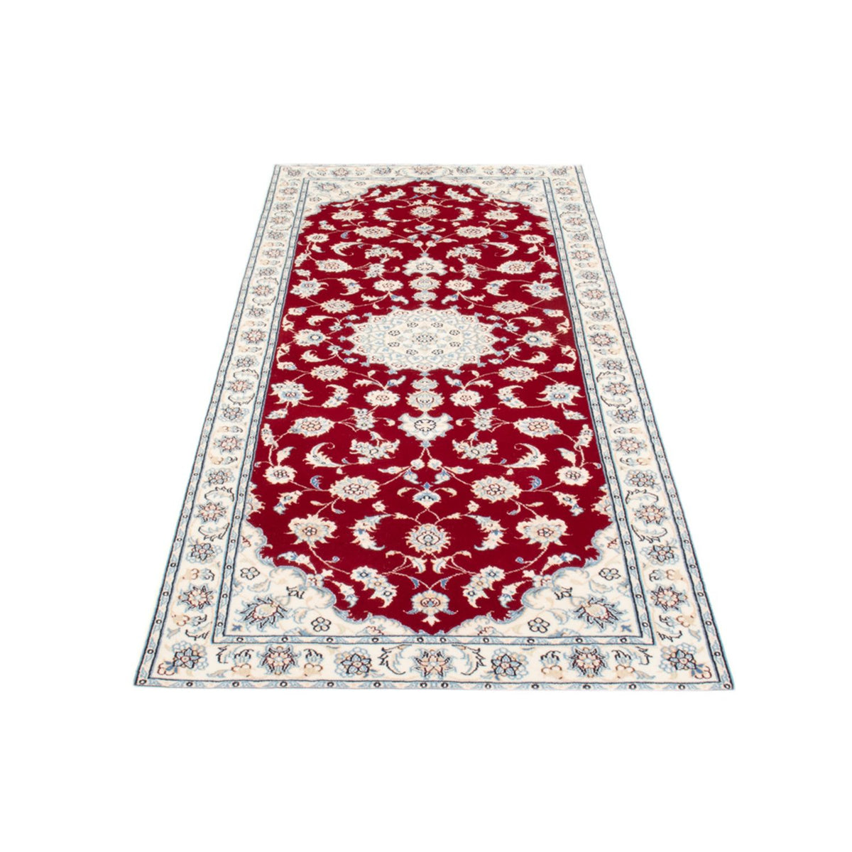 Tappeto corsia Tappeto Persero - Nain - Reale - 204 x 80 cm - rosso