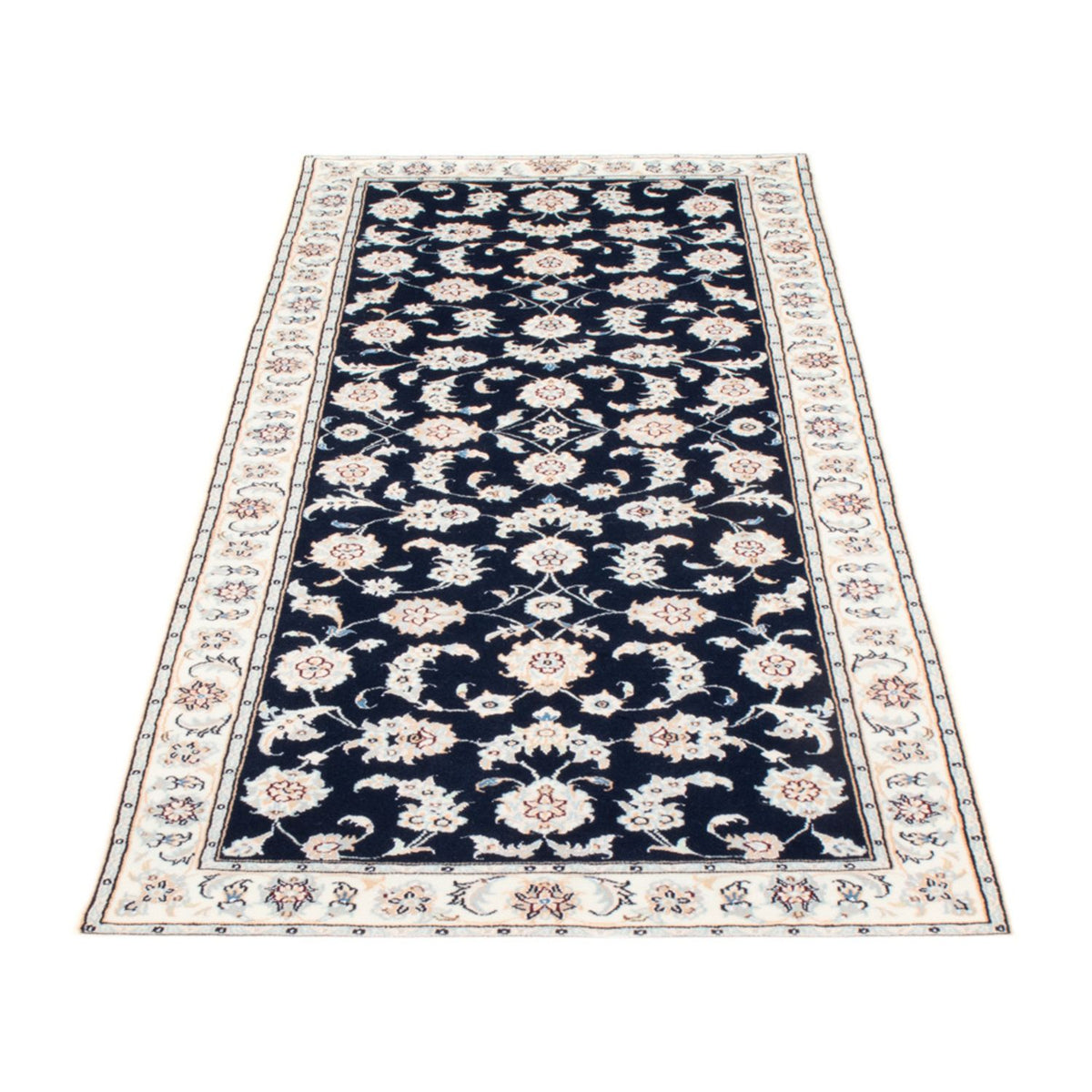 Tappeto corsia Tappeto Persero - Nain - Reale - 200 x 80 cm - blu scuro