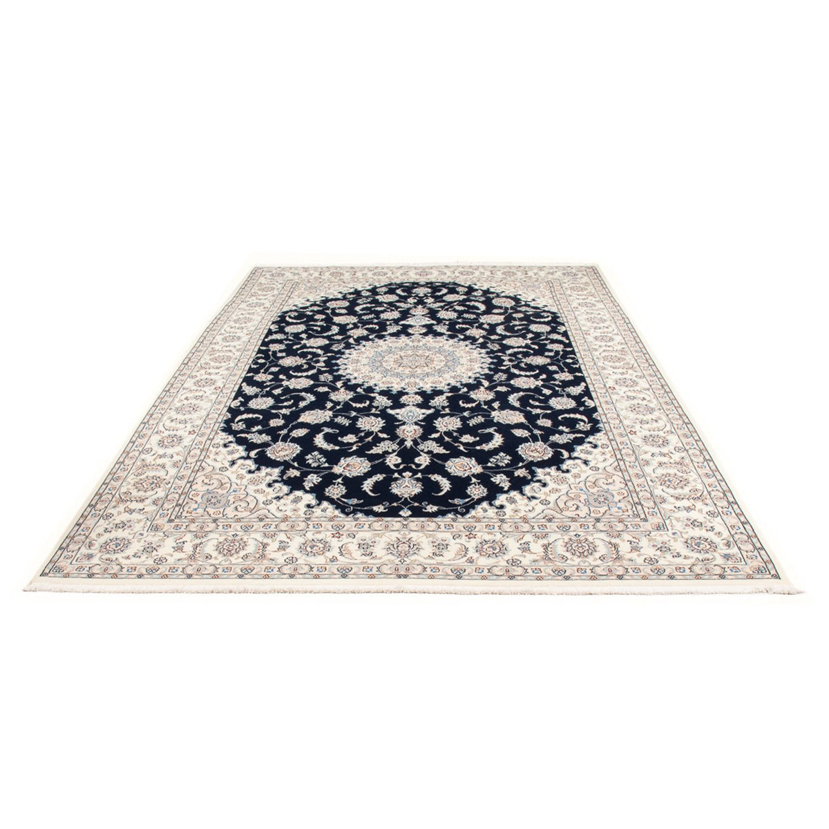 Tappeto Persero - Nain - Premio - 296 x 196 cm - blu scuro