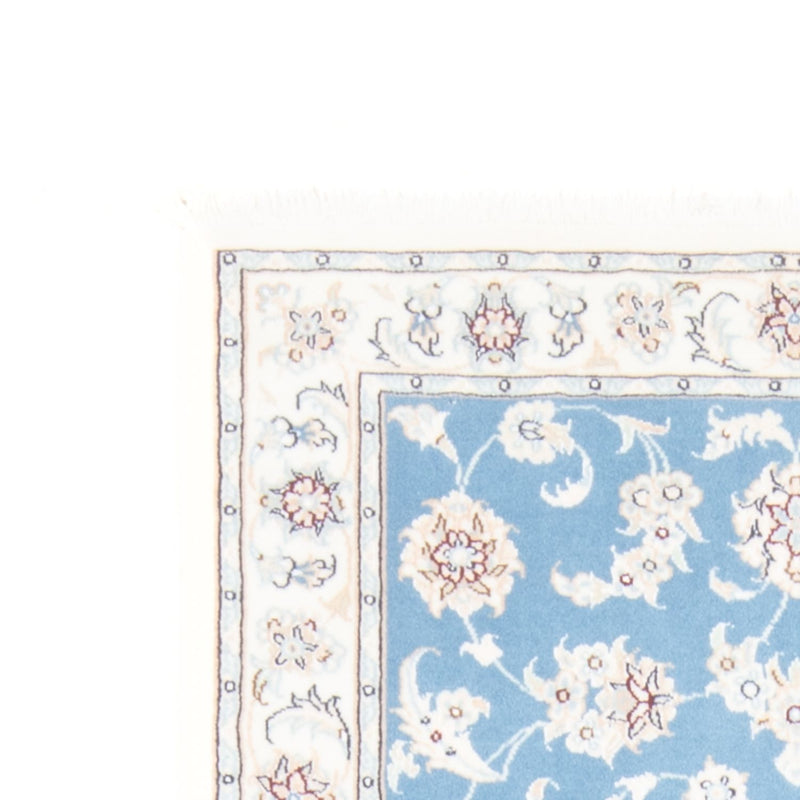 Tappeto corsia Tappeto Persero - Nain - Reale - 200 x 80 cm - blu chiaro