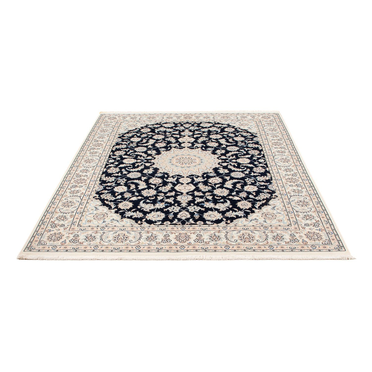 Tappeto Persero - Nain - Premio - 198 x 150 cm - blu scuro
