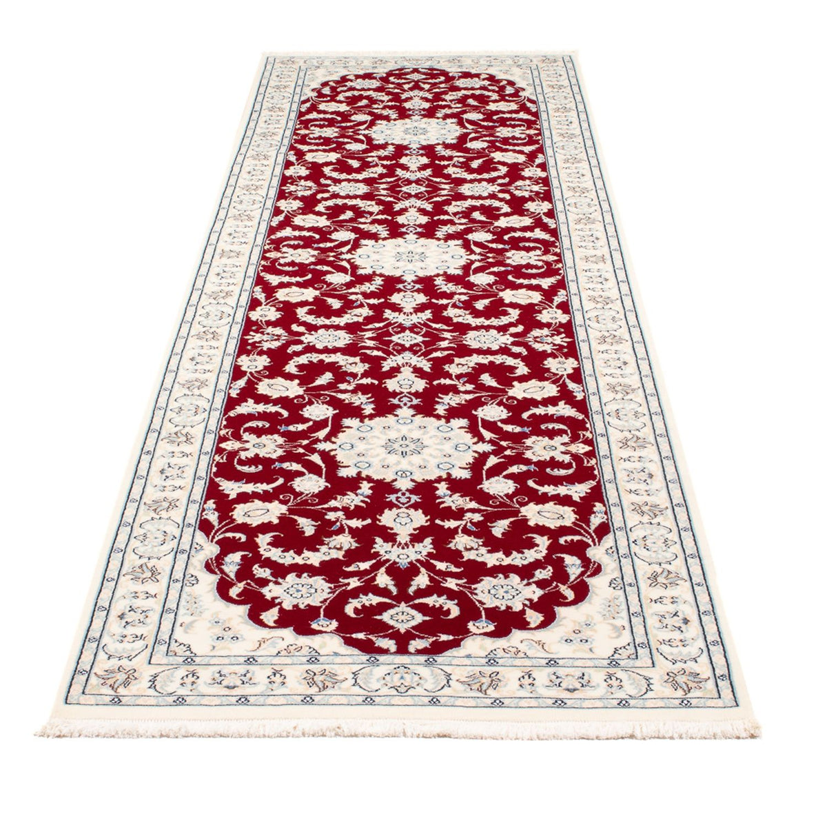 Tappeto corsia Tappeto Persero - Nain - Premio - 295 x 81 cm - rosso