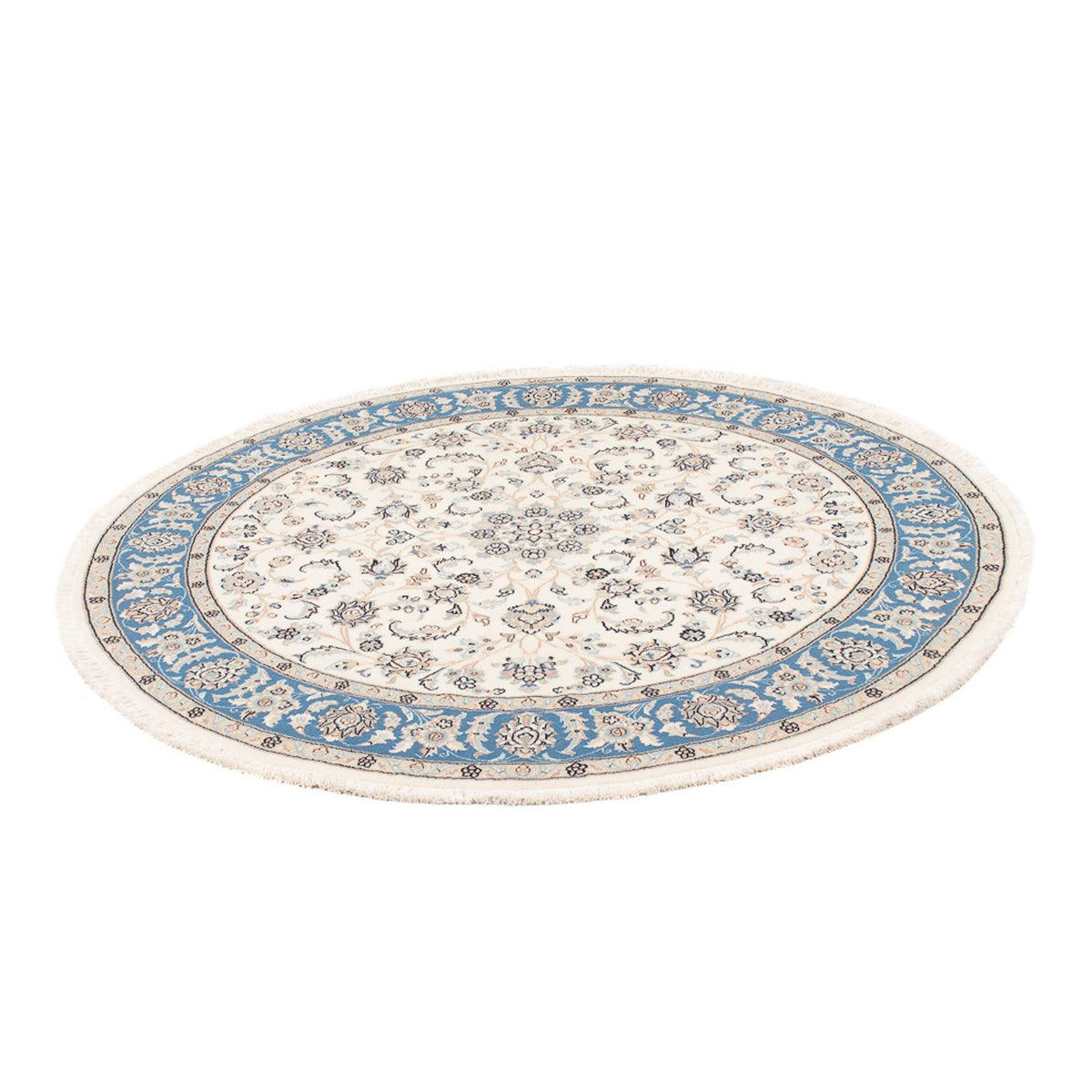 Tappeto Persero - Nain - Premio rotondo - 148 x 149 cm - crema