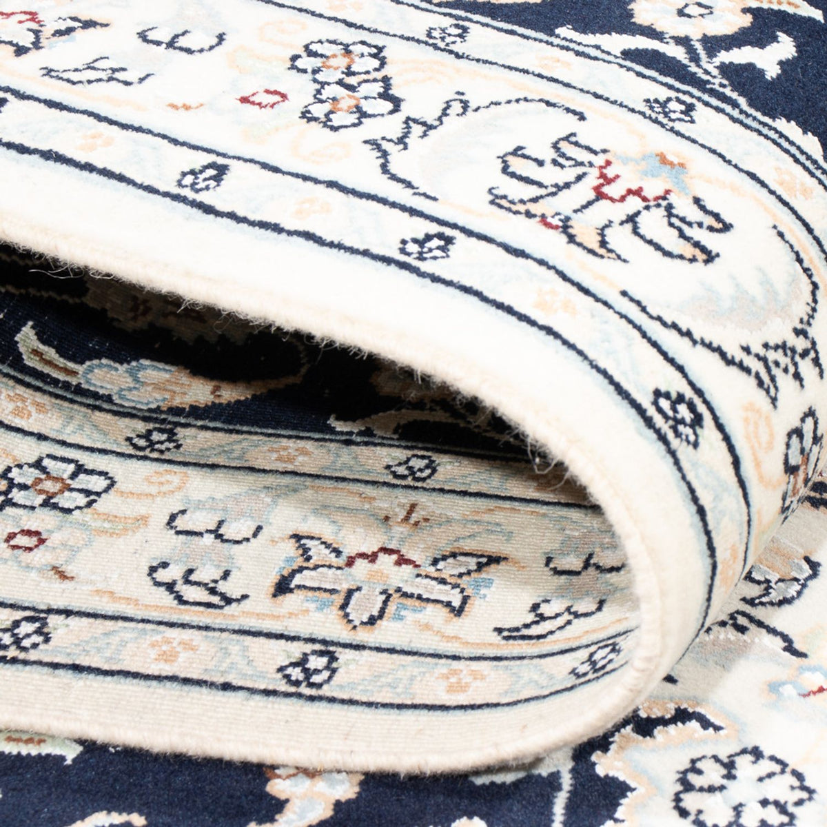Tappeto corsia Tappeto Persero - Nain - Premio - 302 x 81 cm - blu scuro
