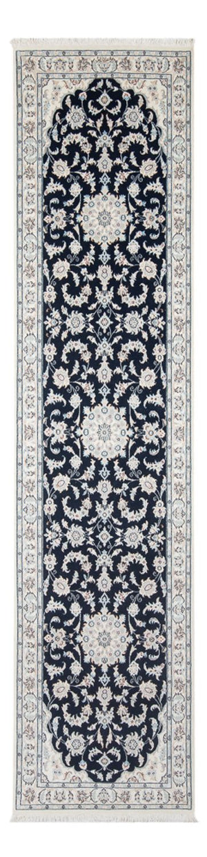 Tappeto corsia Tappeto Persero - Nain - Premio - 302 x 80 cm - blu scuro