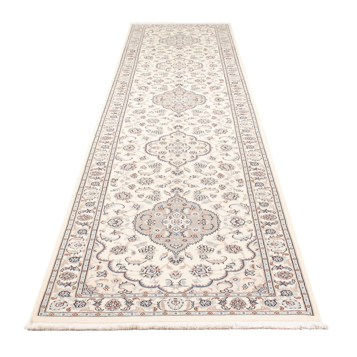 Tappeto corsia Tappeto Persero - Nain - Premio - 410 x 90 cm - crema