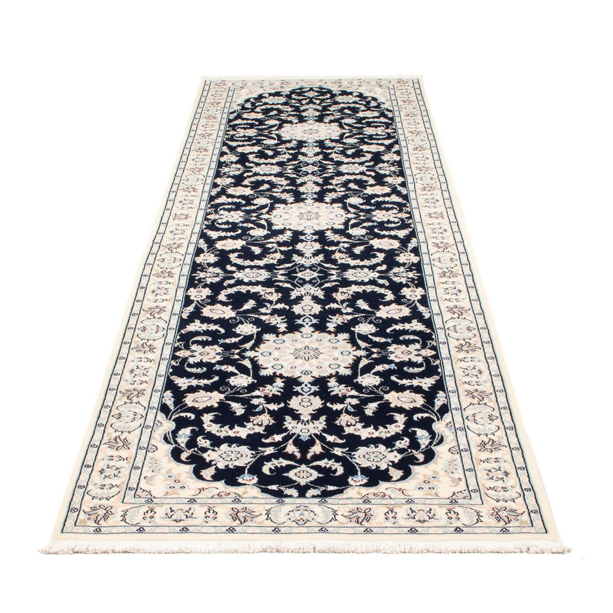 Tappeto corsia Tappeto Persero - Nain - Premio - 296 x 81 cm - blu scuro