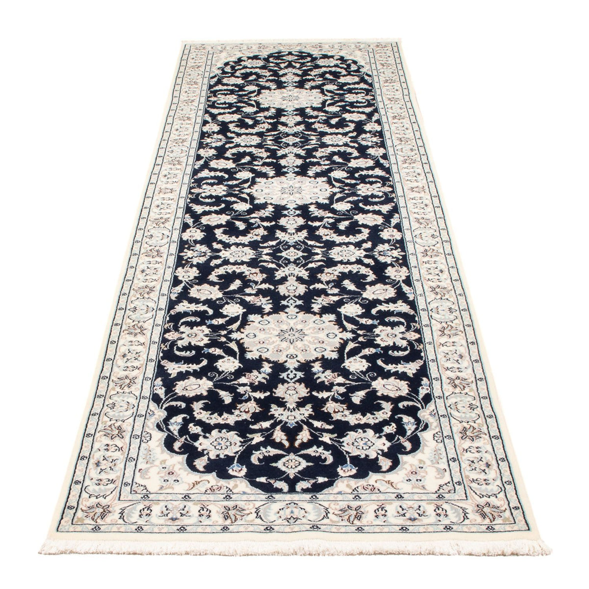 Tappeto corsia Tappeto Persero - Nain - Premio - 294 x 80 cm - blu scuro