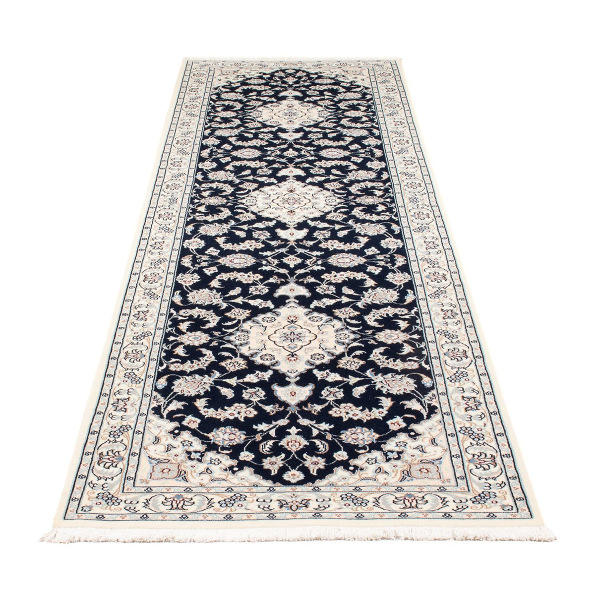 Tappeto corsia Tappeto Persero - Nain - Premio - 300 x 80 cm - blu scuro