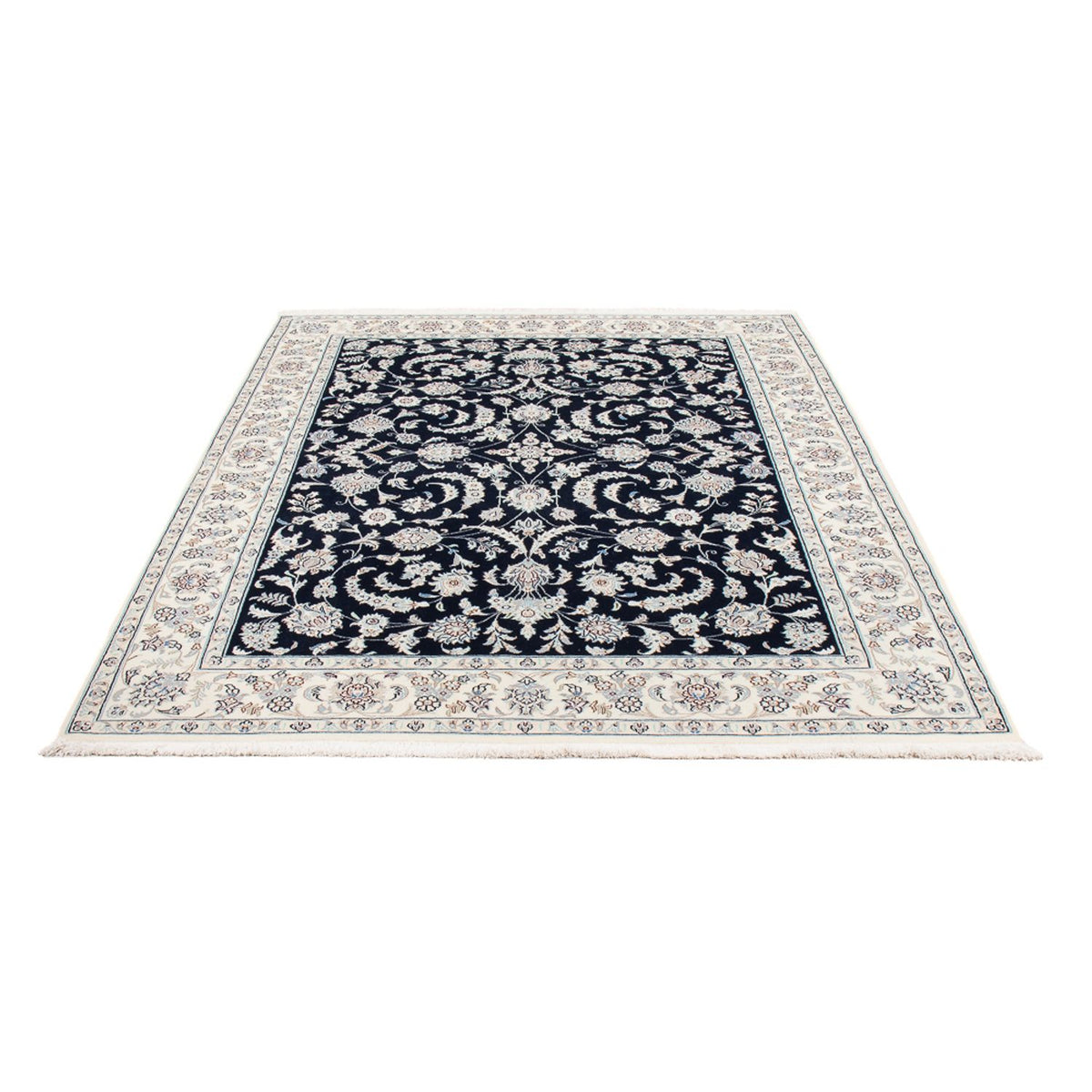 Tappeto Persero - Nain - Premio - 196 x 151 cm - blu scuro