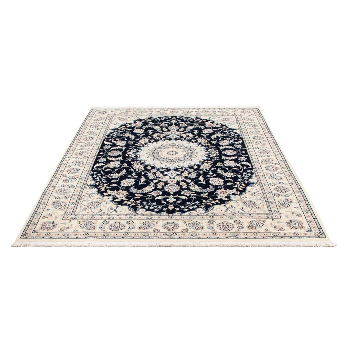 Tappeto Persero - Nain - Premio - 196 x 148 cm - blu scuro