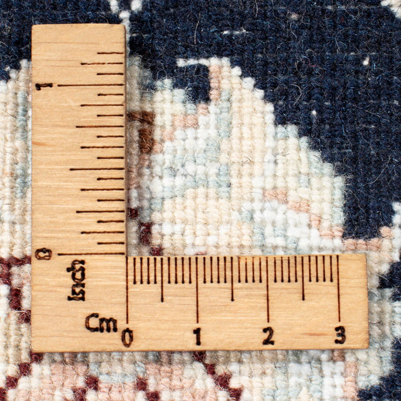 Tappeto corsia Tappeto Persero - Nain - Reale - 194 x 80 cm - blu scuro