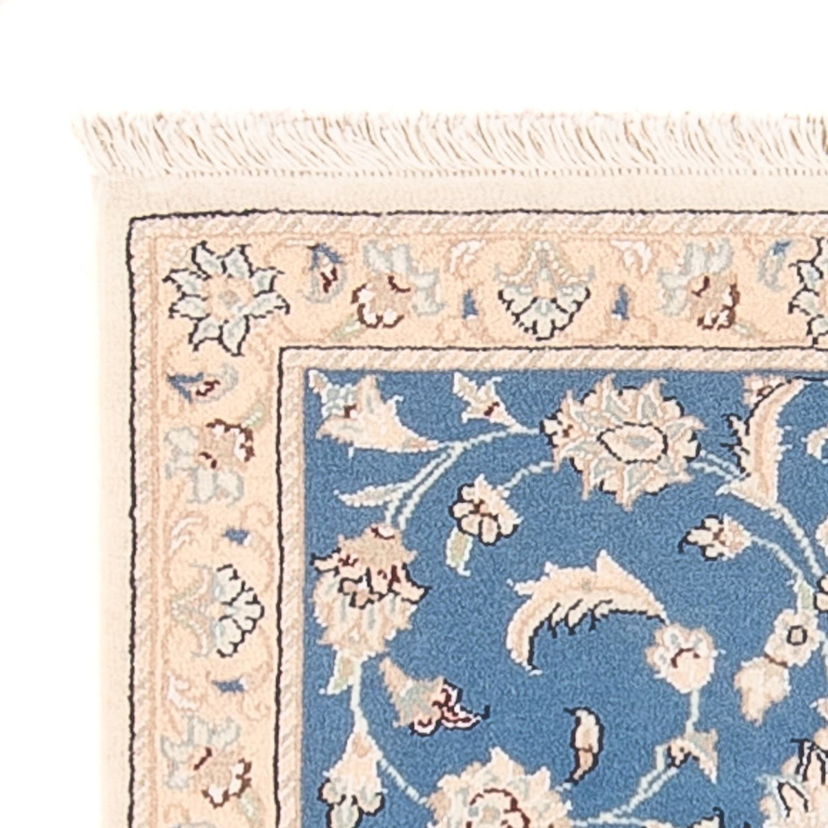 Tappeto Persero - Nain - 88 x 59 cm - blu