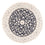 Tappeto Persero - Nain rotondo - 202 x 202 cm - blu scuro