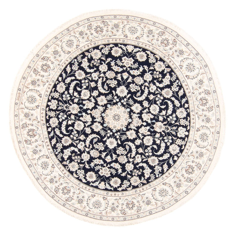 Tappeto Persero - Nain rotondo  - 202 x 202 cm - blu scuro