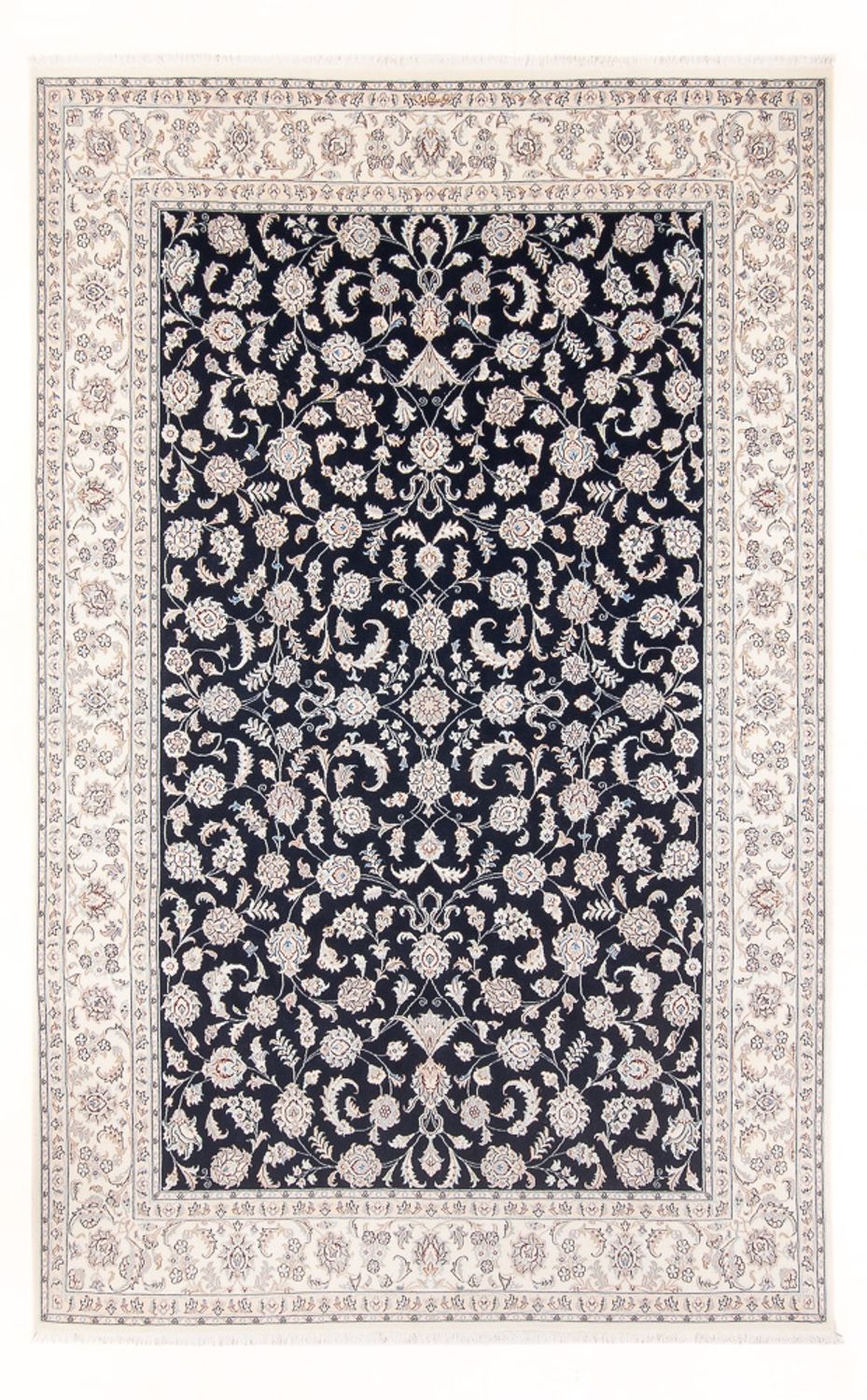 Tappeto Persero - Nain - Premio - 298 x 198 cm - blu scuro