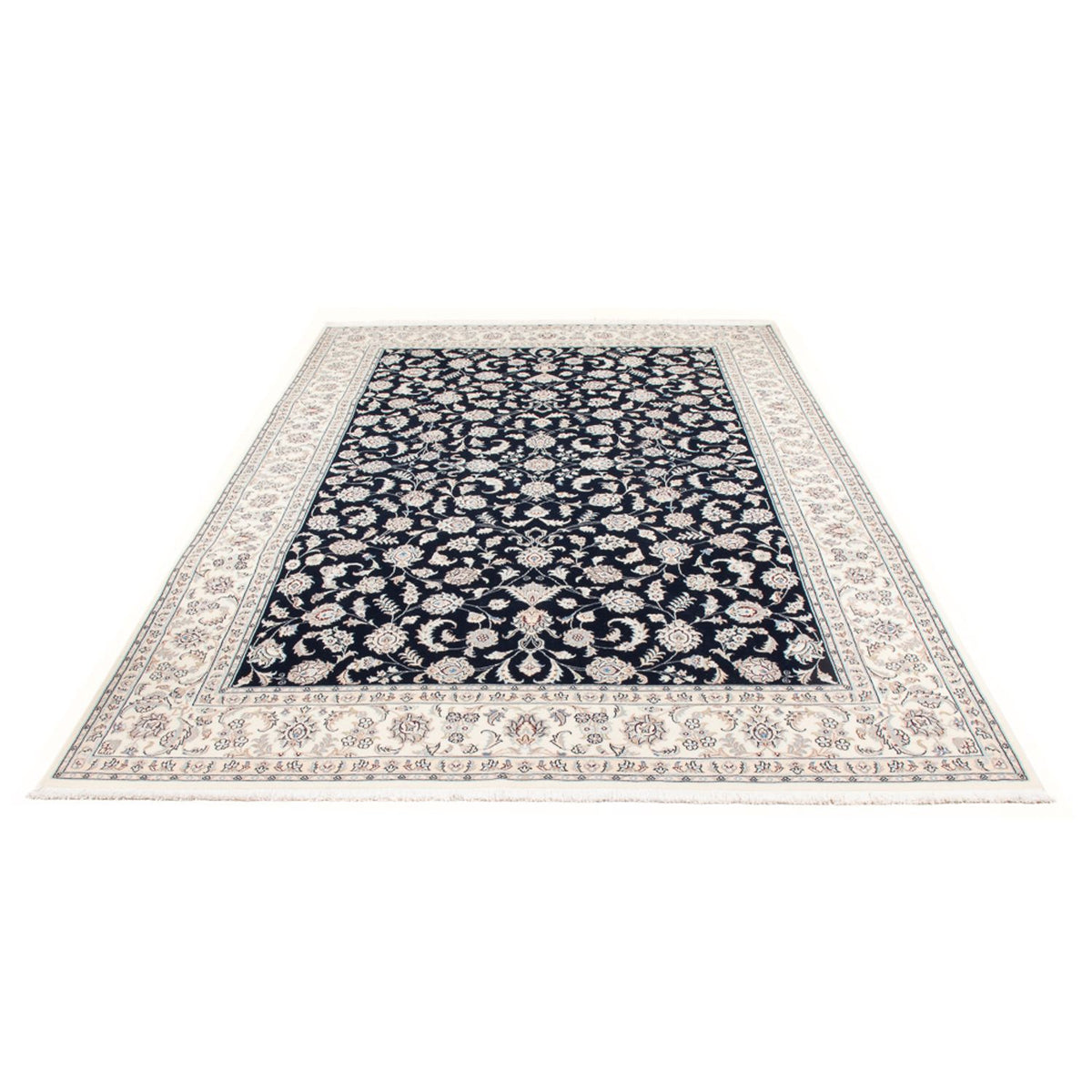 Tappeto Persero - Nain - Premio - 298 x 198 cm - blu scuro