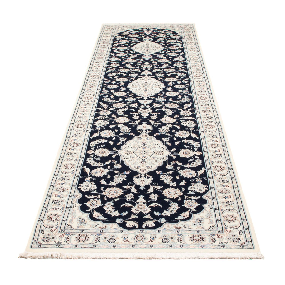 Tappeto corsia Tappeto Persero - Nain - Premio - 339 x 86 cm - blu scuro