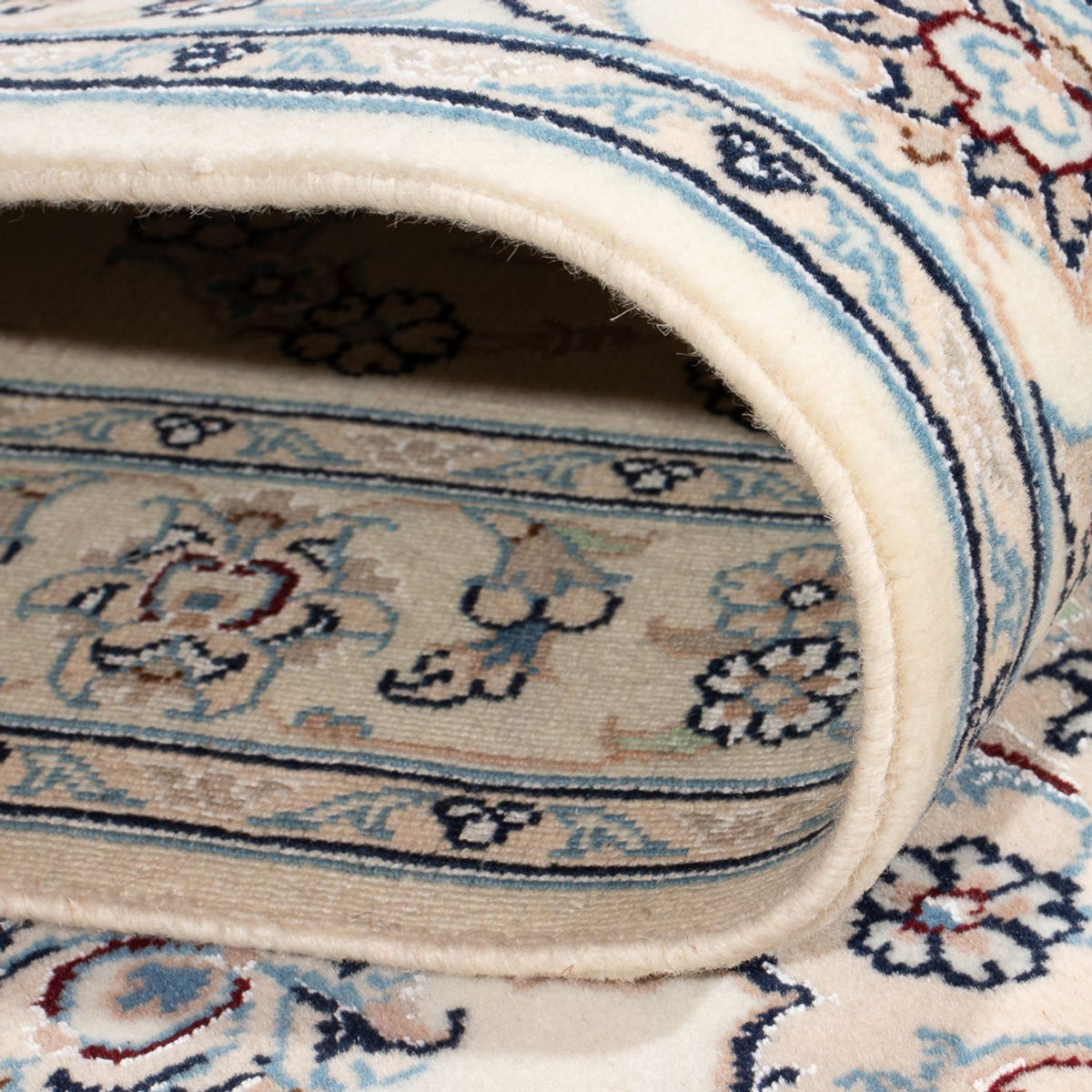 Tappeto corsia Tappeto Persero - Nain - Premio - 343 x 84 cm - crema