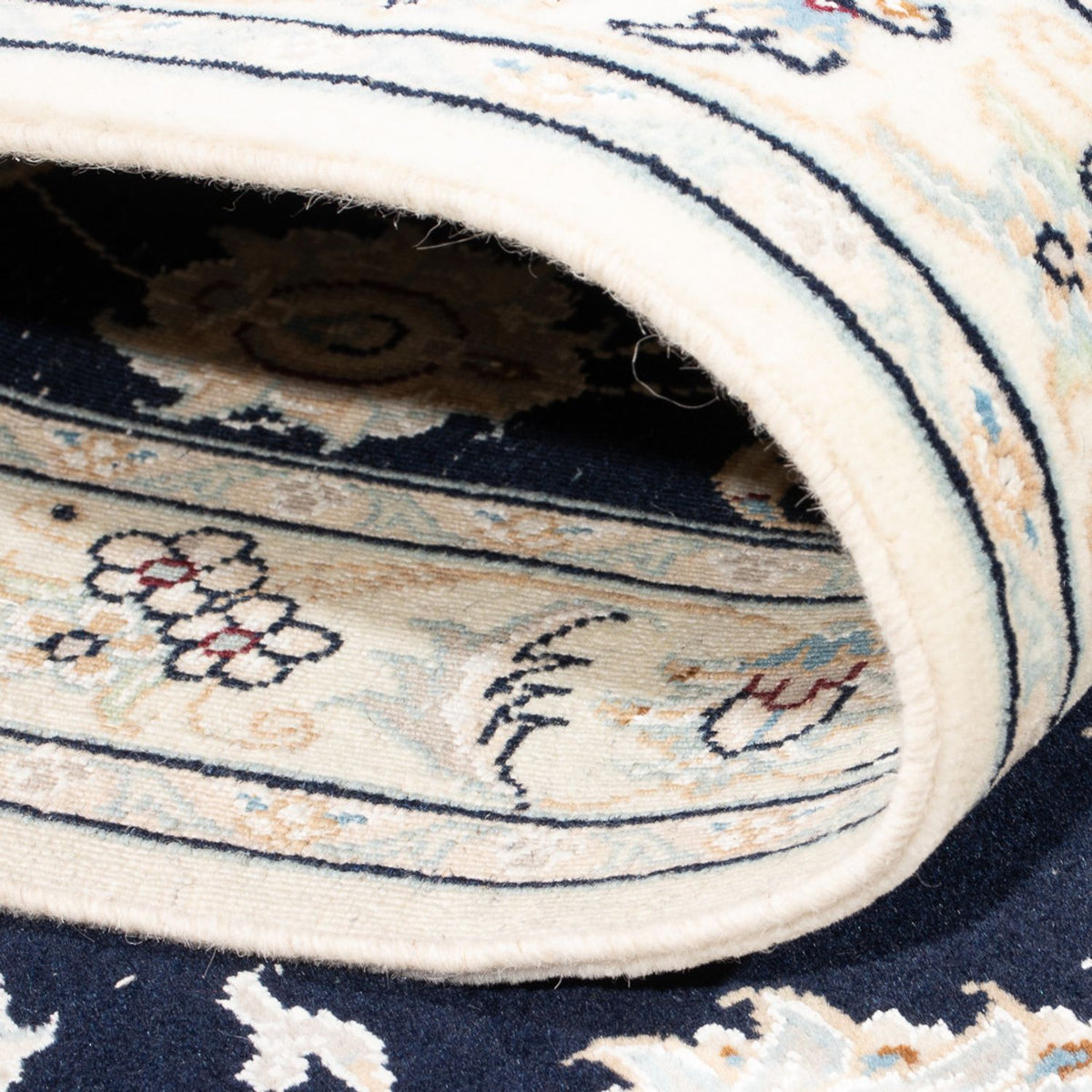 Tappeto corsia Tappeto Persero - Nain - Premio - 304 x 81 cm - blu scuro
