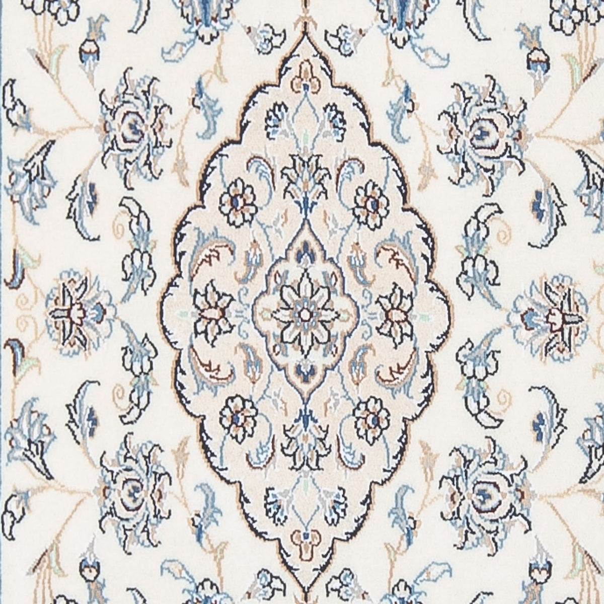Tappeto corsia Tappeto Persero - Nain - Premio - 345 x 84 cm - crema