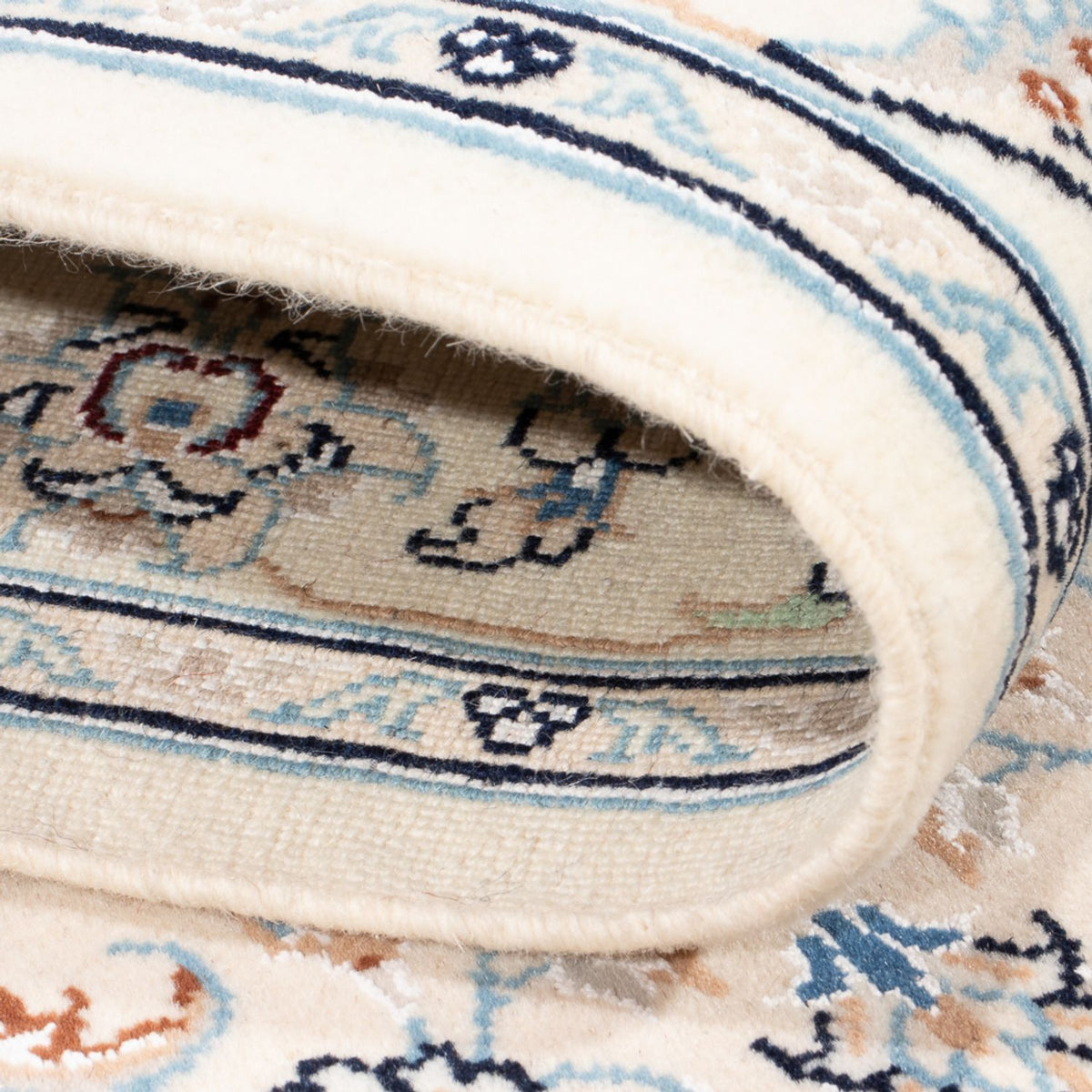 Tappeto corsia Tappeto Persero - Nain - Premio - 345 x 84 cm - crema
