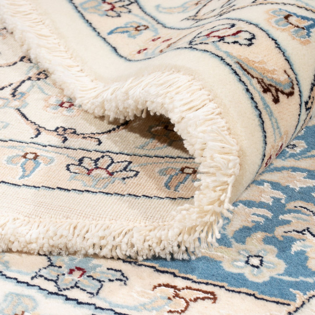 Tappeto Persero - Nain rotondo  - 200 x 200 cm - blu chiaro