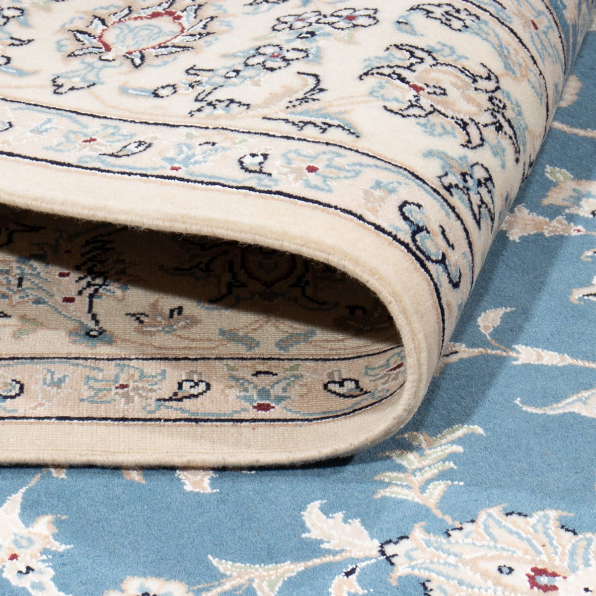 Tappeto Persero - Nain - 237 x 170 cm - blu