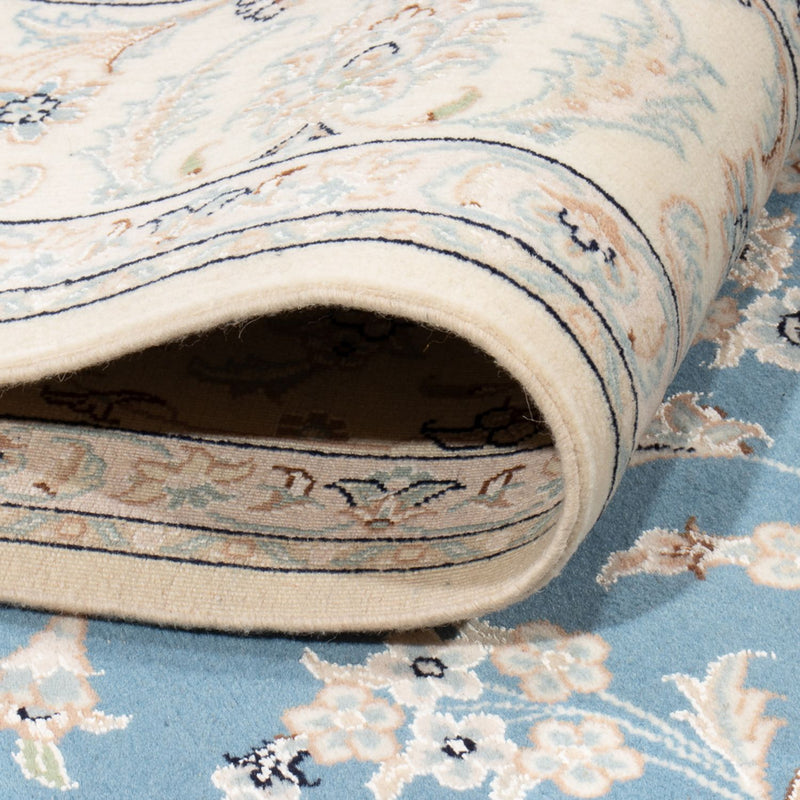 Tappeto Persero - Nain - 251 x 168 cm - blu