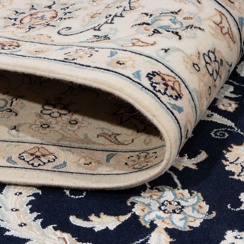 Tappeto Persero - Nain - 238 x 171 cm - blu scuro