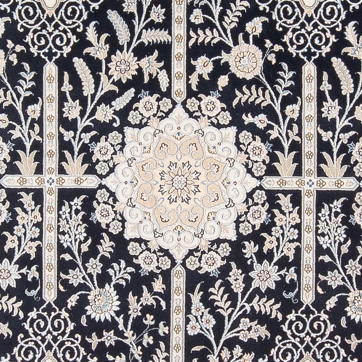 Tappeto Persero - Nain - Premio - 297 x 200 cm - blu scuro