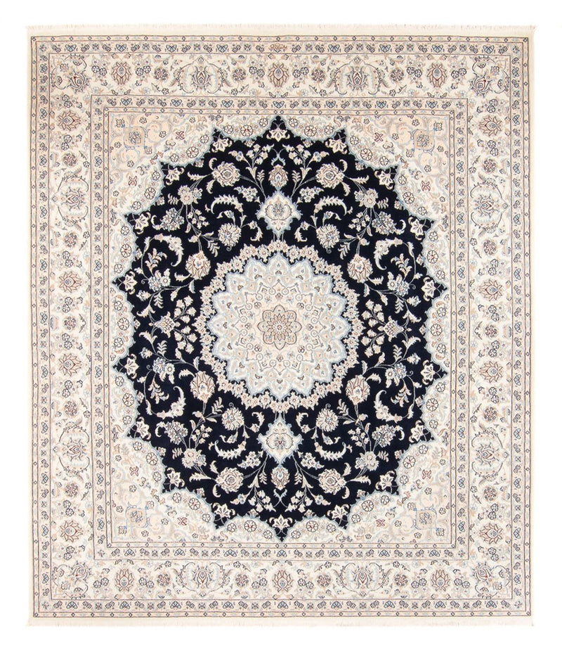 Tappeto Persero - Nain - 266 x 223 cm - blu scuro