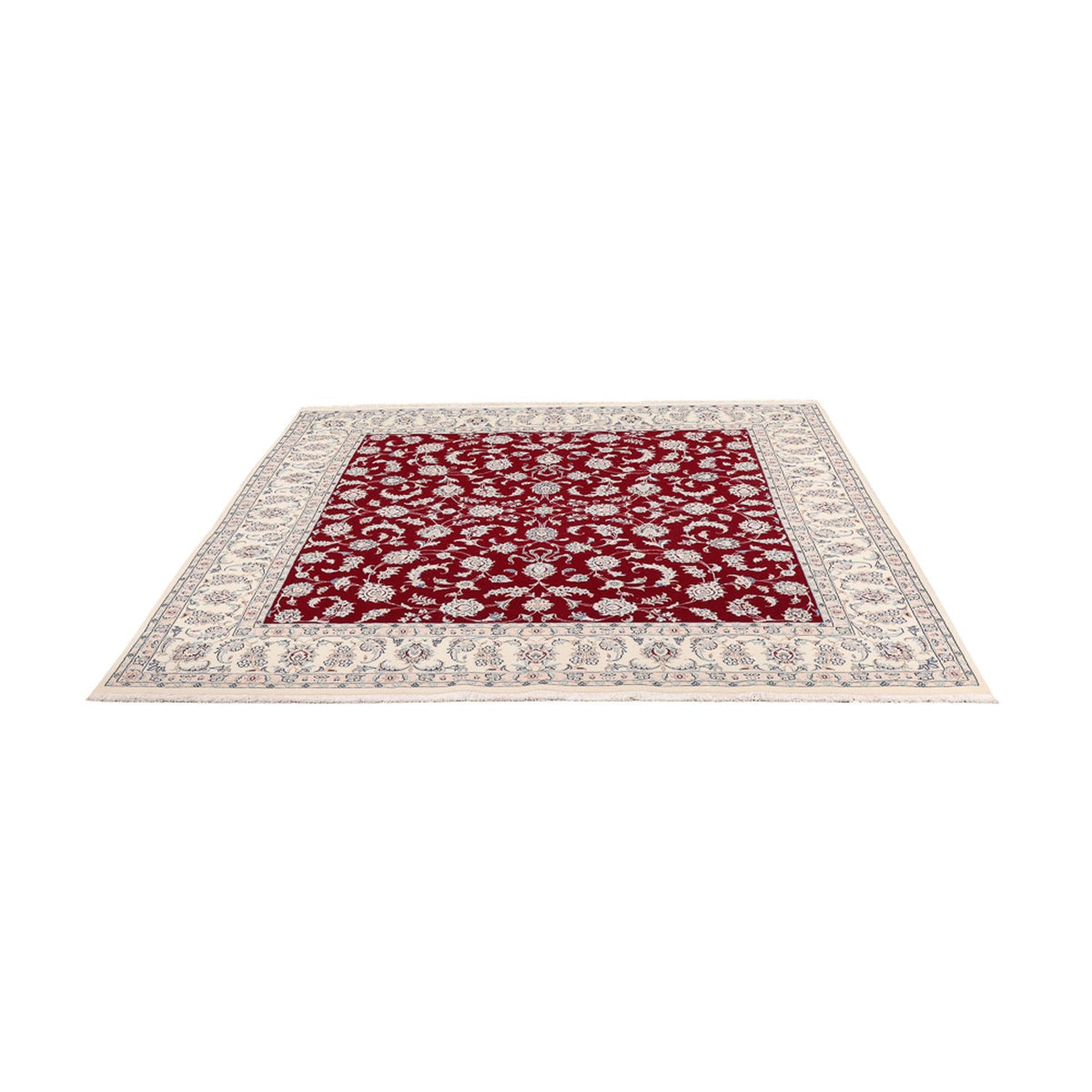 Tappeto Persero - Nain quadrato  - 215 x 195 cm - rosso