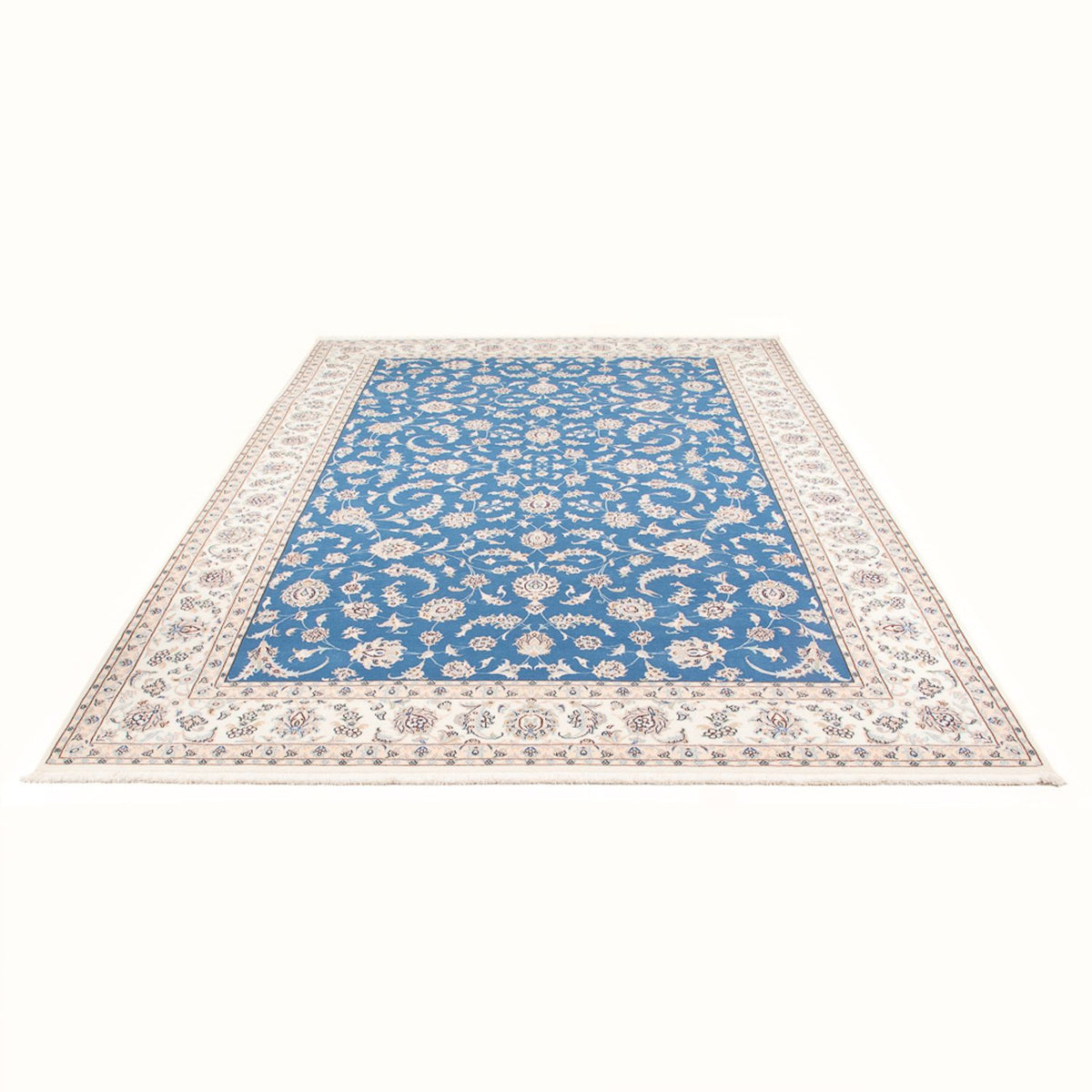 Tappeto Persero - Nain - Premio - 302 x 203 cm - blu chiaro