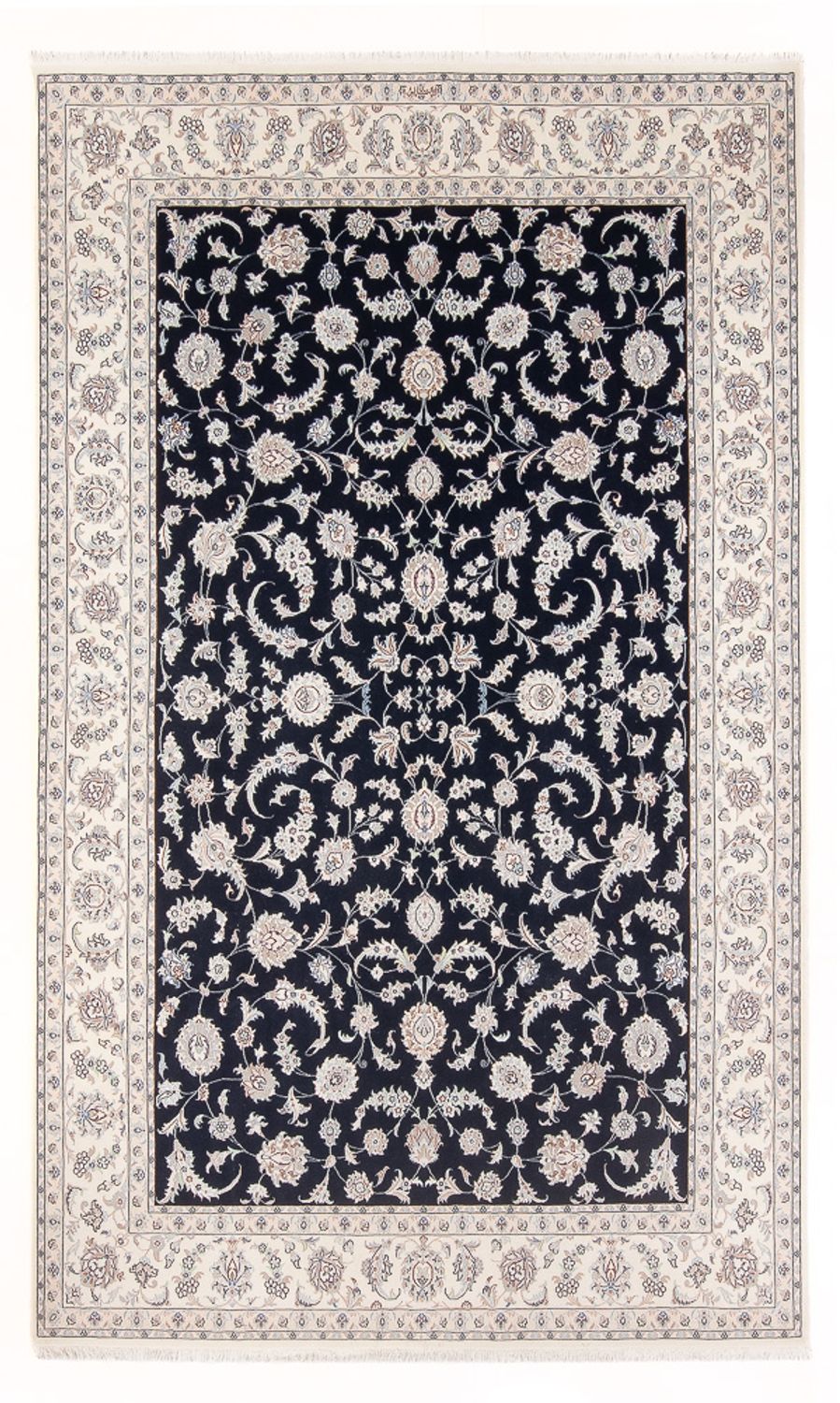 Tappeto Persero - Nain - Premio - 297 x 198 cm - blu scuro