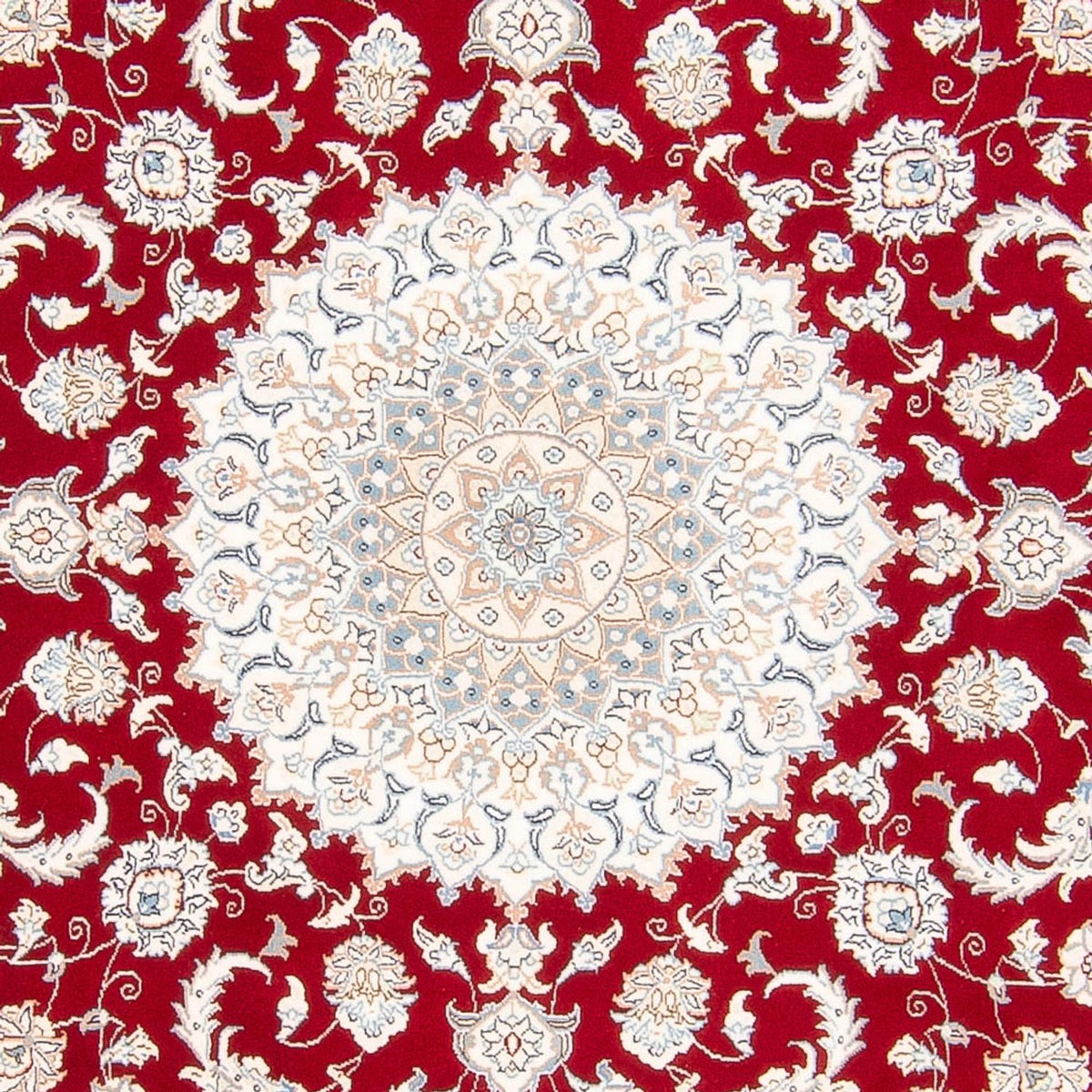 Tappeto Persero - Nain rotondo  - 200 x 200 cm - rosso
