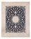 Tappeto Persero - Nain - Premio - 305 x 248 cm - blu scuro