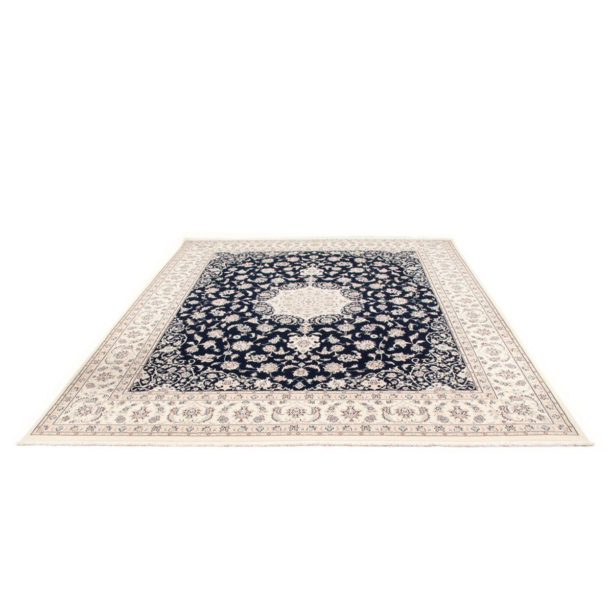 Tappeto Persero - Nain - Premio - 305 x 248 cm - blu scuro
